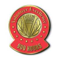 Volunteer Excellence - 900 Hours